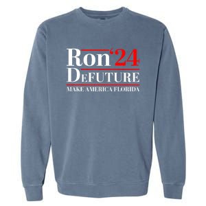 DeFUTURE Ron DeSantis 2024 Make America Florida Garment-Dyed Sweatshirt