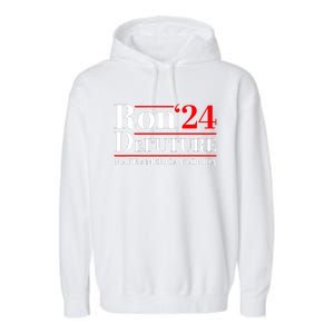 DeFUTURE Ron DeSantis 2024 Make America Florida Garment-Dyed Fleece Hoodie