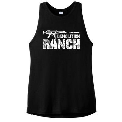 Demolition Ranch Ladies PosiCharge Tri-Blend Wicking Tank