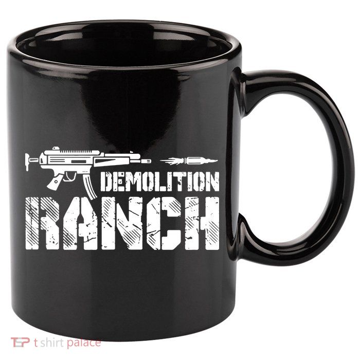 Demolition Ranch 11oz C Handle Ceramic Mug