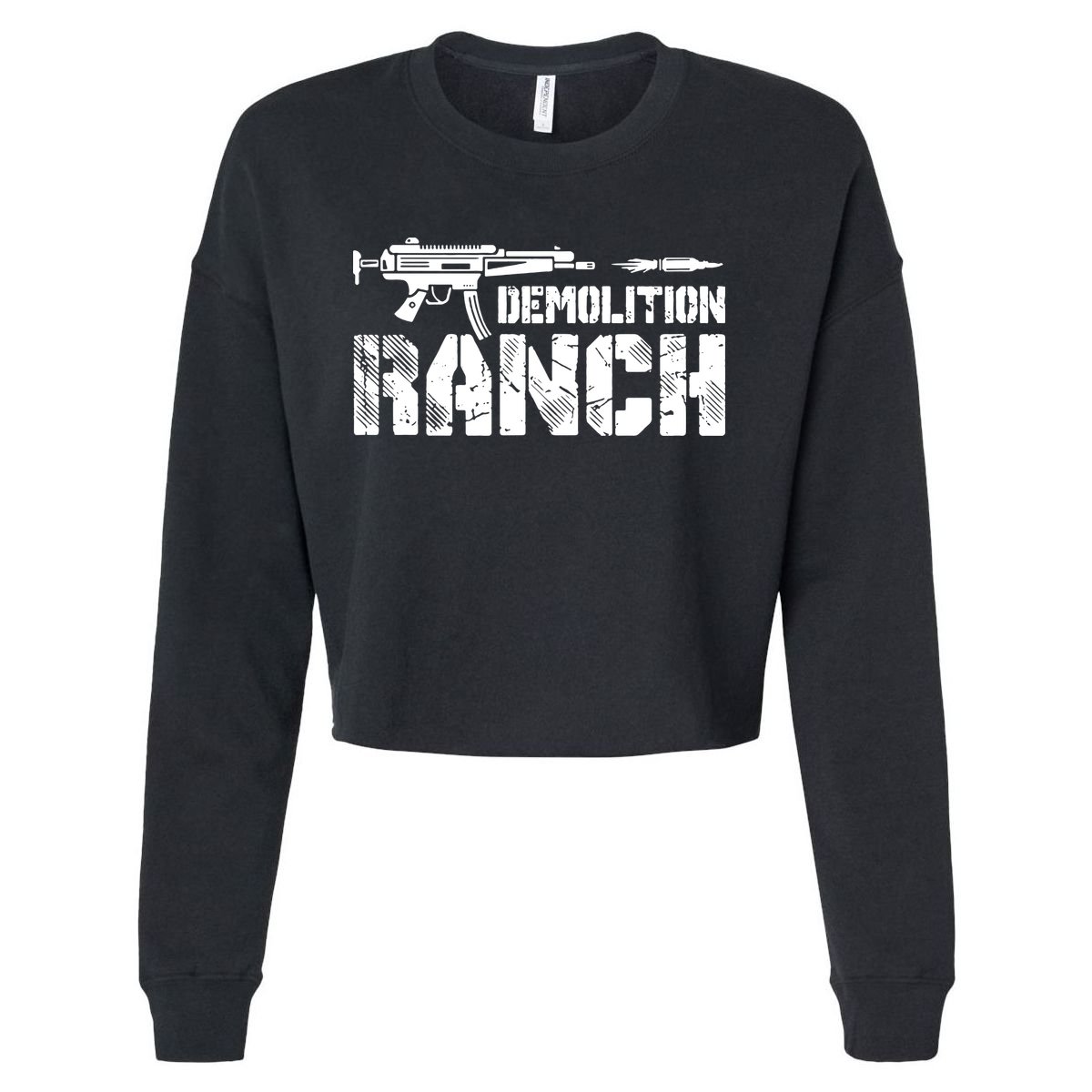 Demolition Ranch Cropped Pullover Crew