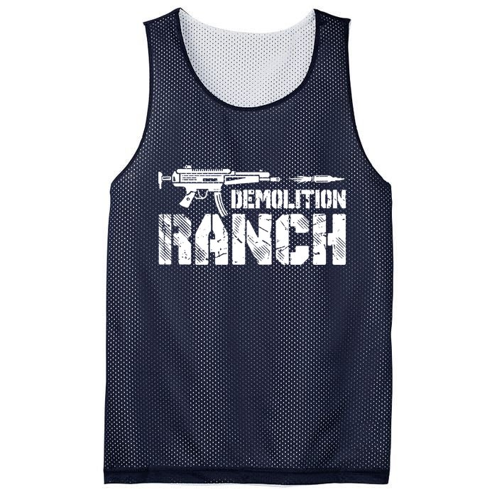 Demolition Ranch Mesh Reversible Basketball Jersey Tank