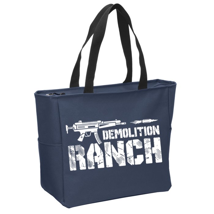 Demolition Ranch Zip Tote Bag