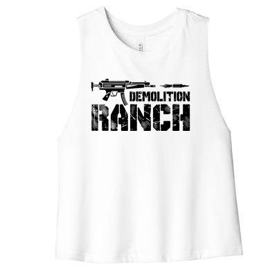 Demolition Ranch Women's Racerback Cropped Tank