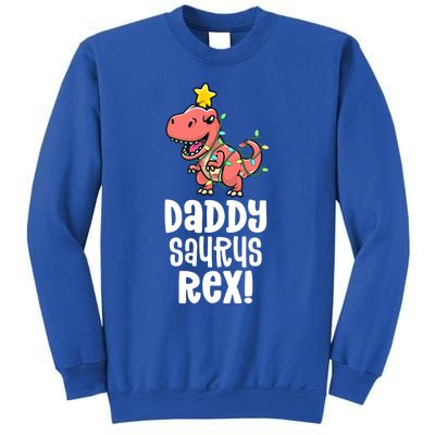 Daddysaurus Rex Dad Matching Dino Family Dinosaur Pajamas Meaningful Gift Sweatshirt