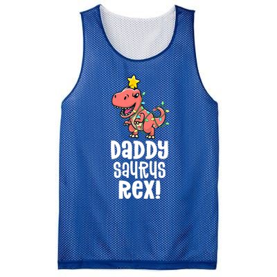 Daddysaurus Rex Dad Matching Dino Family Dinosaur Pajamas Meaningful Gift Mesh Reversible Basketball Jersey Tank