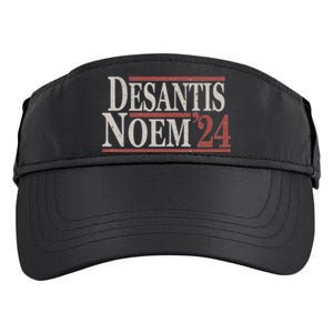 Distressed Ron DeSantis Kristi Noem 2024 Adult Drive Performance Visor