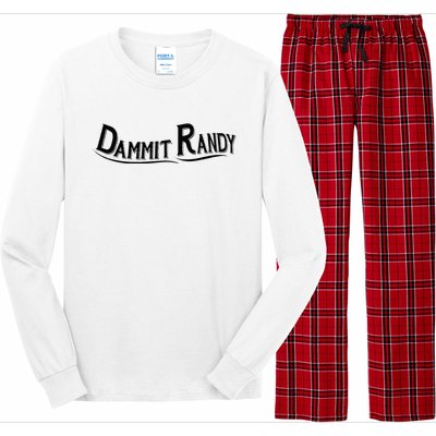 Dammit Randy Long Sleeve Pajama Set