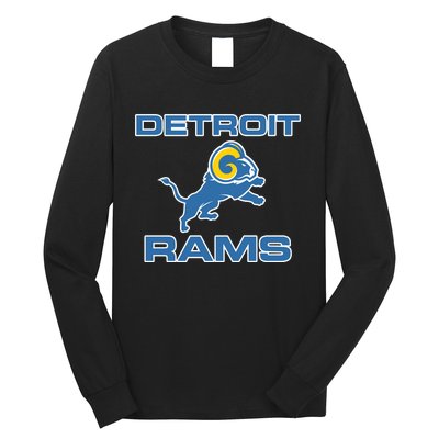 Detroit Rams Long Sleeve Shirt