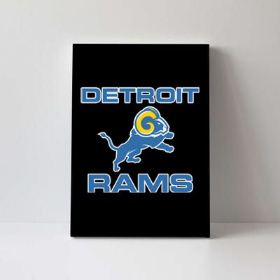 Detroit Rams Canvas