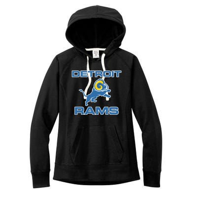 Detroit Rams Women's Fleece Hoodie