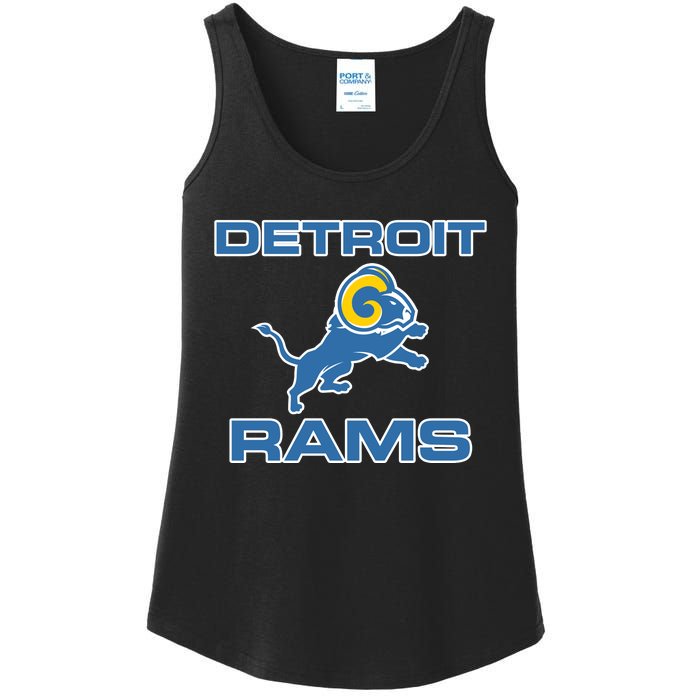 Detroit Rams Ladies Essential Tank