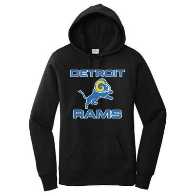 Detroit Rams Women's Pullover Hoodie