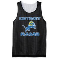 Detroit Rams Mesh Reversible Basketball Jersey Tank