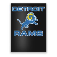 Detroit Rams Poster