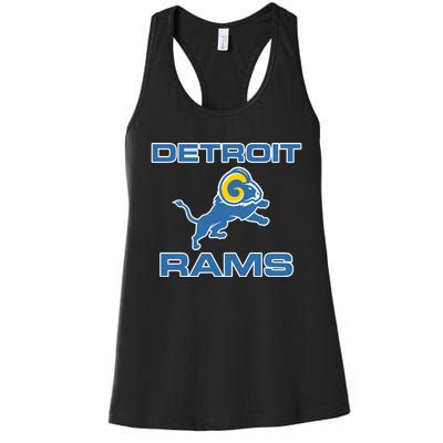 Detroit Rams Women's Racerback Tank