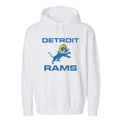 Detroit Rams Garment-Dyed Fleece Hoodie