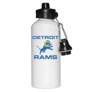 Detroit Rams Aluminum Water Bottle