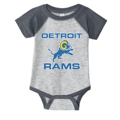 Detroit Rams Infant Baby Jersey Bodysuit