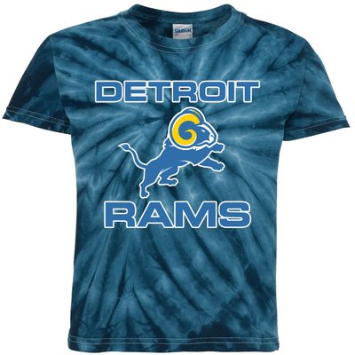 Detroit Rams Kids Tie-Dye T-Shirt