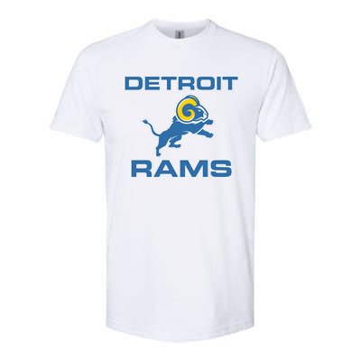 Detroit Rams Softstyle CVC T-Shirt