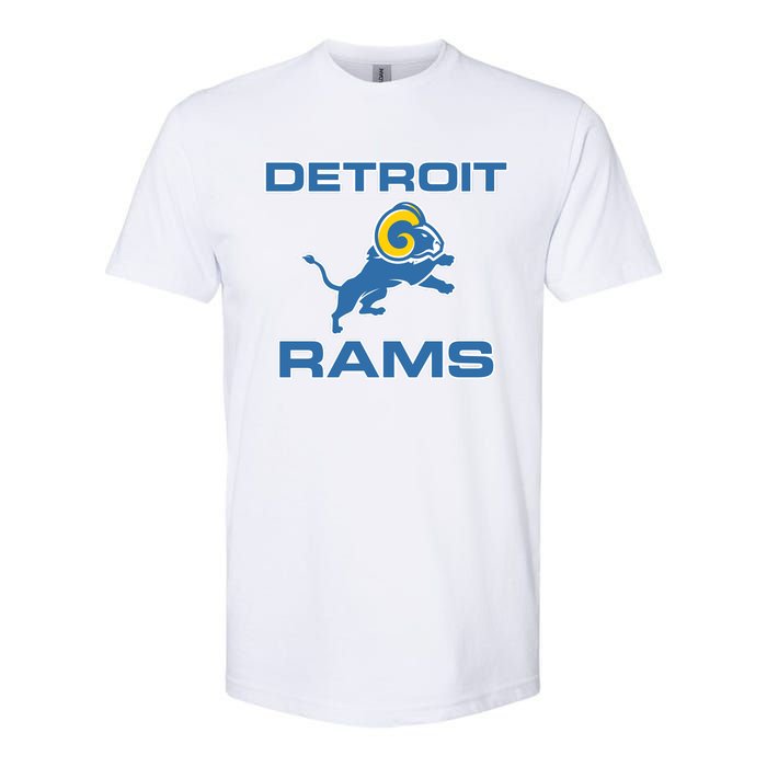 Detroit Rams Softstyle CVC T-Shirt