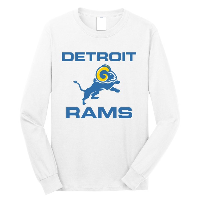 Detroit Rams Long Sleeve Shirt