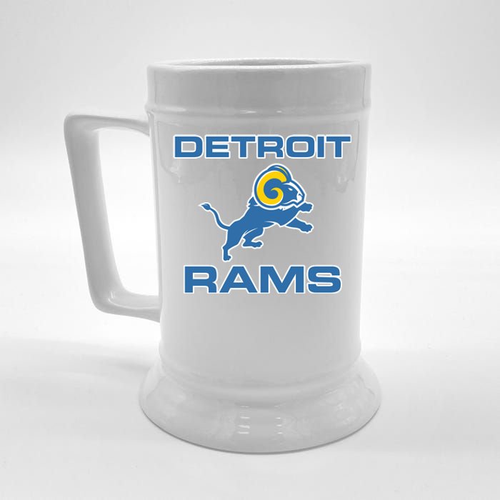 Detroit Rams Beer Stein