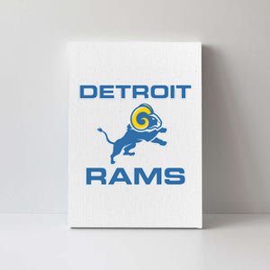 Detroit Rams Canvas