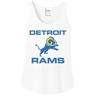 Detroit Rams Ladies Essential Tank