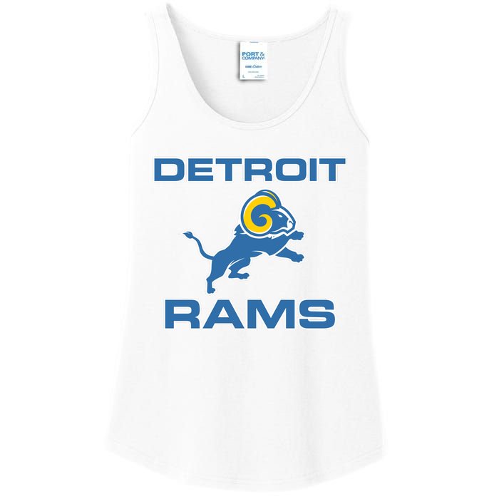 Detroit Rams Ladies Essential Tank