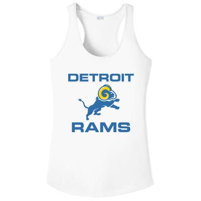 Detroit Rams Ladies PosiCharge Competitor Racerback Tank