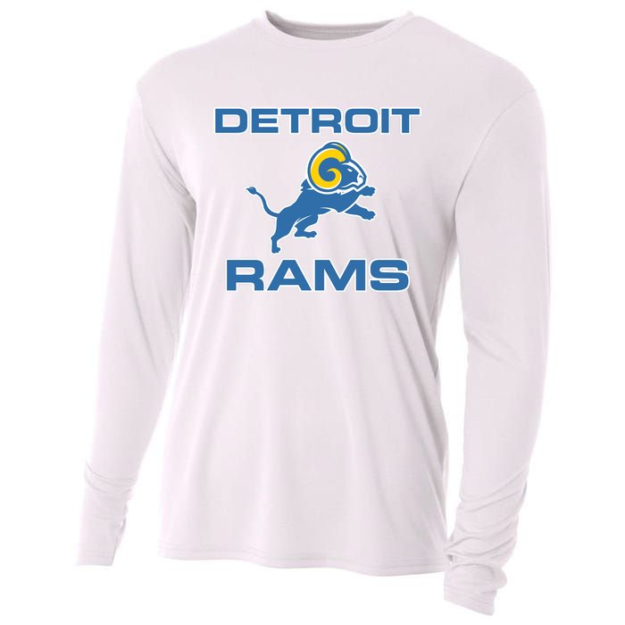 Detroit Rams Cooling Performance Long Sleeve Crew