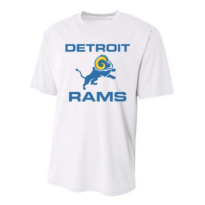 Detroit Rams Performance Sprint T-Shirt