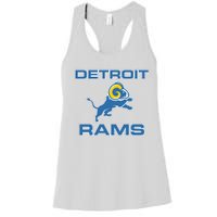 Detroit Rams Women's Racerback Tank