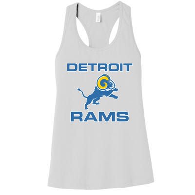 Detroit Rams Women's Racerback Tank