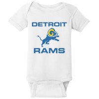 Detroit Rams Baby Bodysuit