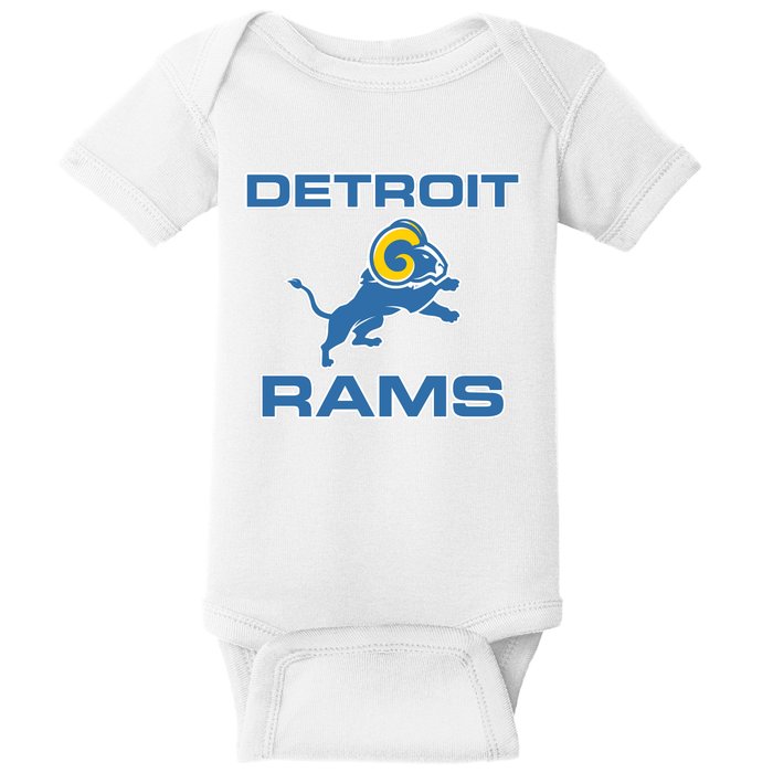 Detroit Rams Baby Bodysuit