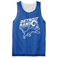 Detroit Rams Mesh Reversible Basketball Jersey Tank