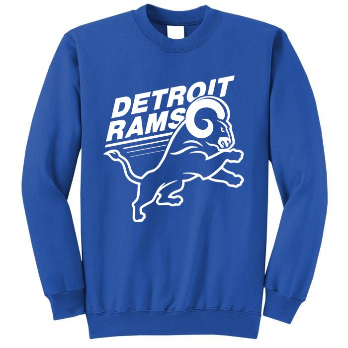 Detroit Rams Tall Sweatshirt