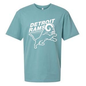 Detroit Rams Sueded Cloud Jersey T-Shirt