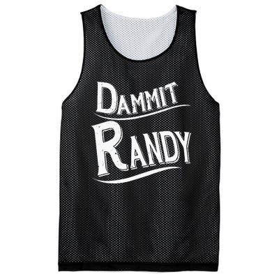 Dammit Randy Mesh Reversible Basketball Jersey Tank