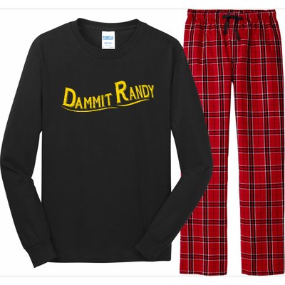 Dammit Randy Long Sleeve Pajama Set