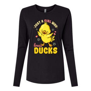 Ducks Rubber Duck Lovers Duck Lovers Gift For Girls Gift Womens Cotton Relaxed Long Sleeve T-Shirt