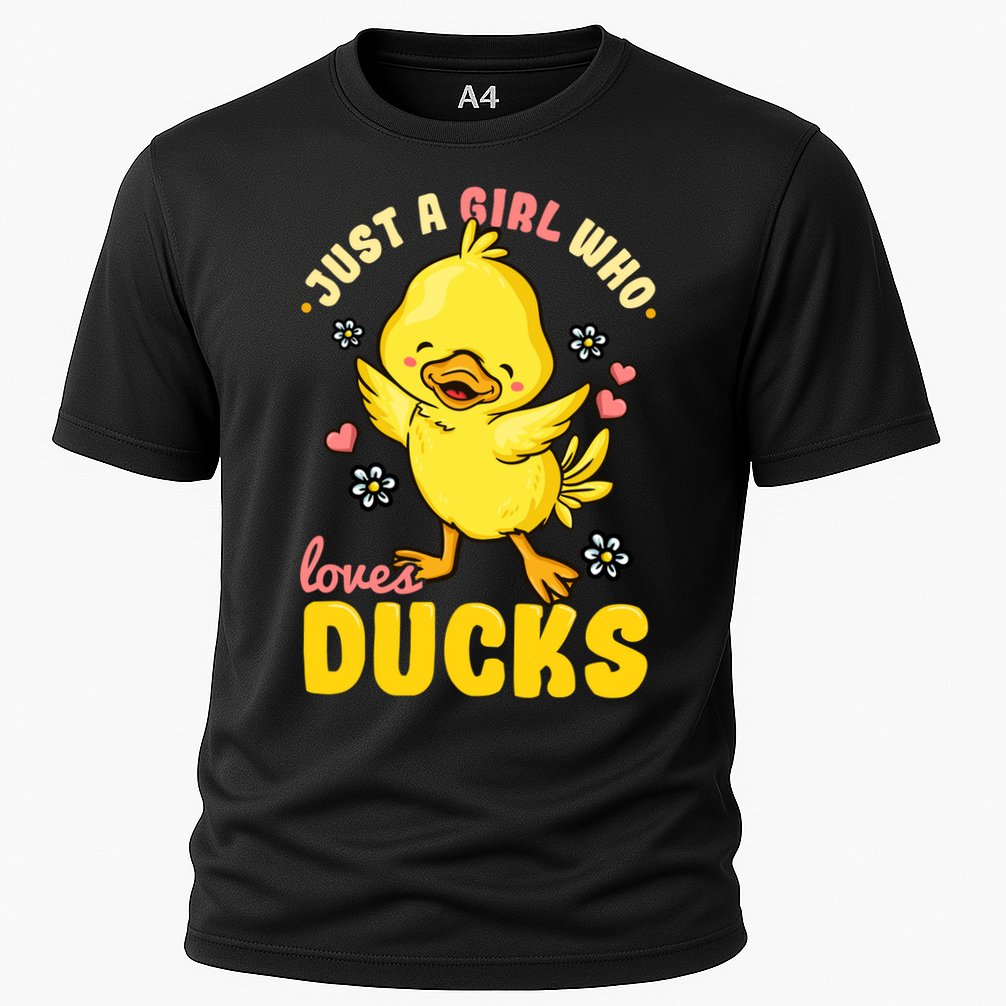 Ducks Rubber Duck Lovers Duck Lovers Gift For Girls Gift Cooling Performance Crew T-Shirt