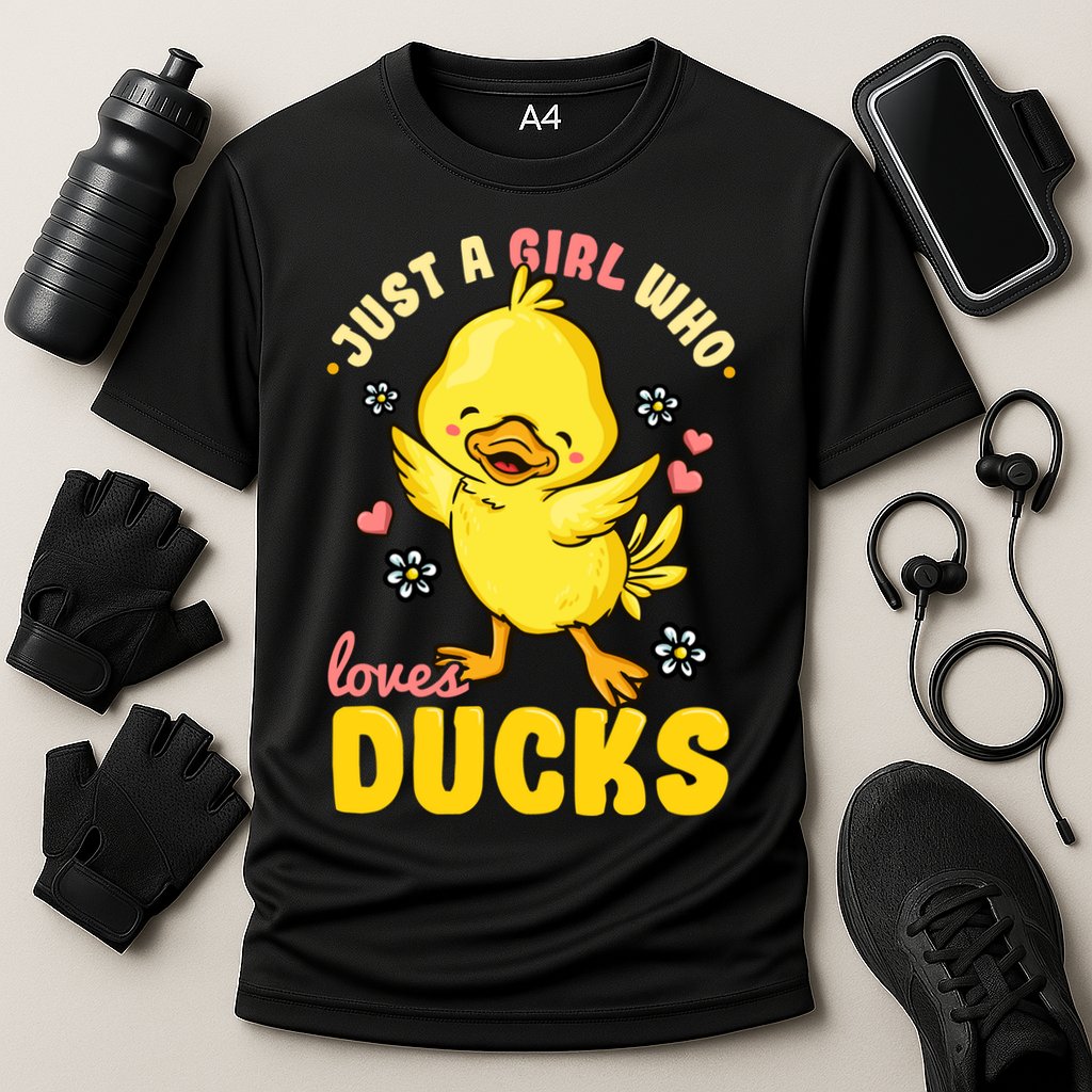 Ducks Rubber Duck Lovers Duck Lovers Gift For Girls Gift Cooling Performance Crew T-Shirt