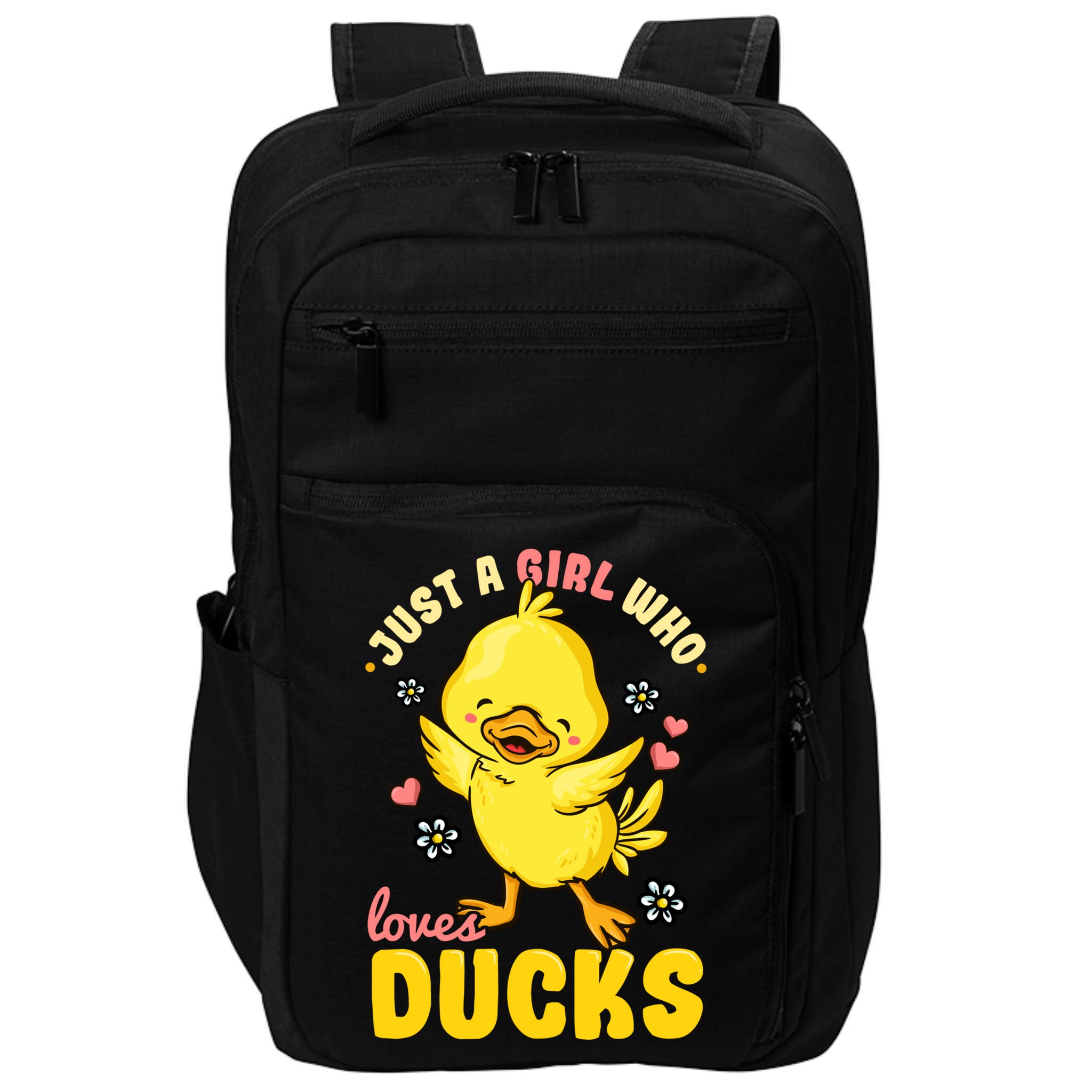 Ducks Rubber Duck Lovers Duck Lovers Gift For Girls Gift Impact Tech Backpack
