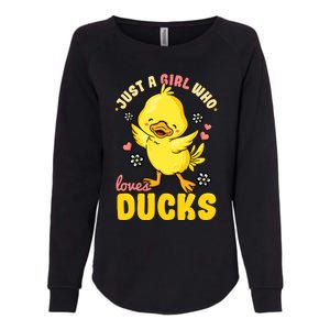 Ducks Rubber Duck Lovers Duck Lovers Gift For Girls Gift Womens California Wash Sweatshirt