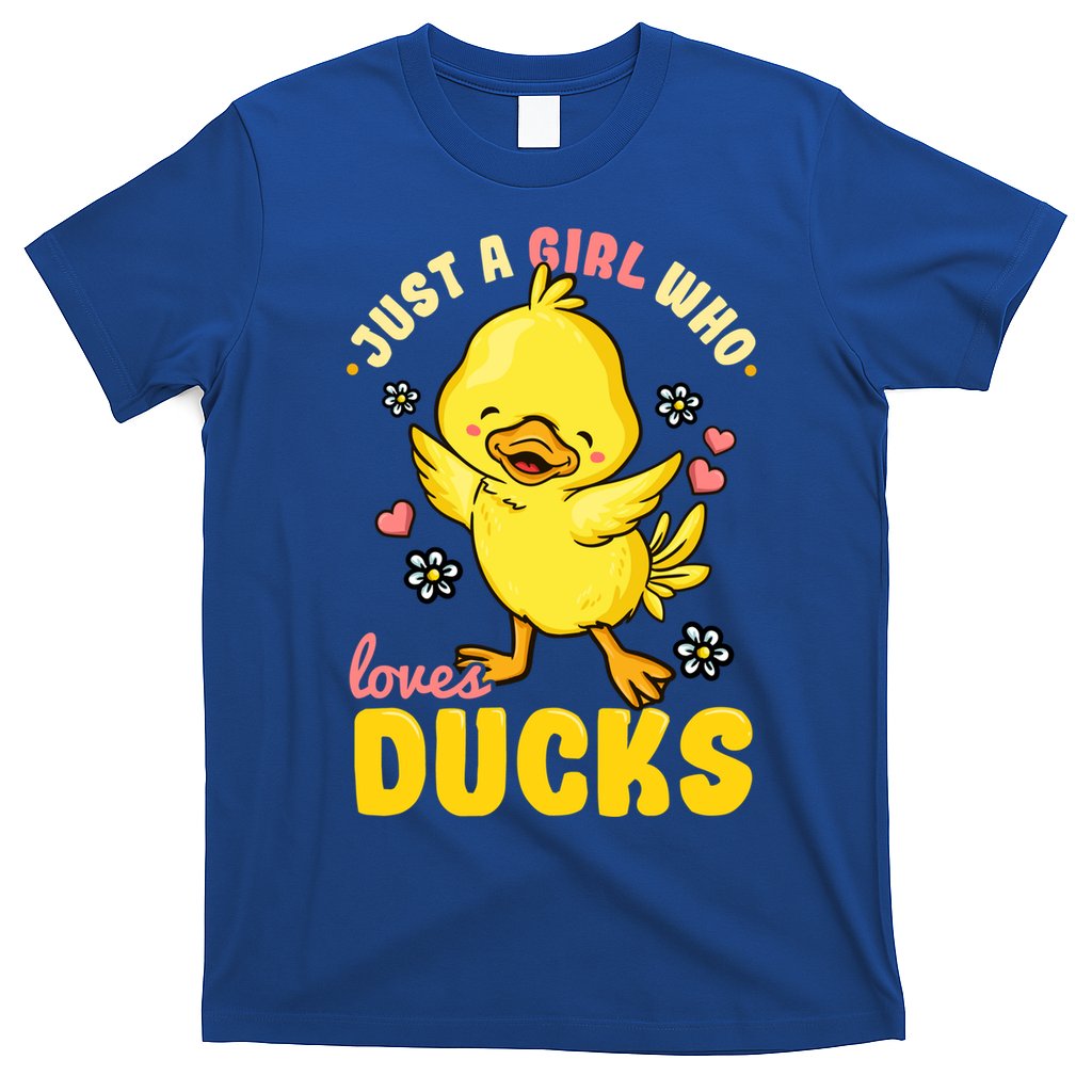 Ducks Rubber Duck Lovers Duck Lovers Gift For Girls Gift T-Shirt