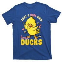 Ducks Rubber Duck Lovers Duck Lovers Gift For Girls Gift T-Shirt